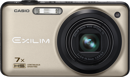 Casio announces Exilim EX-ZR15 high-speed CMOS compact camera