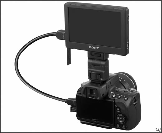Sony announces 5-inch CLM-V55 clip-on LCD: DPReview | Photography