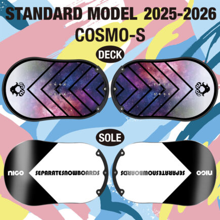 セパレートスノーボードnico ニューモデル 2025-26 New Model 情報 |