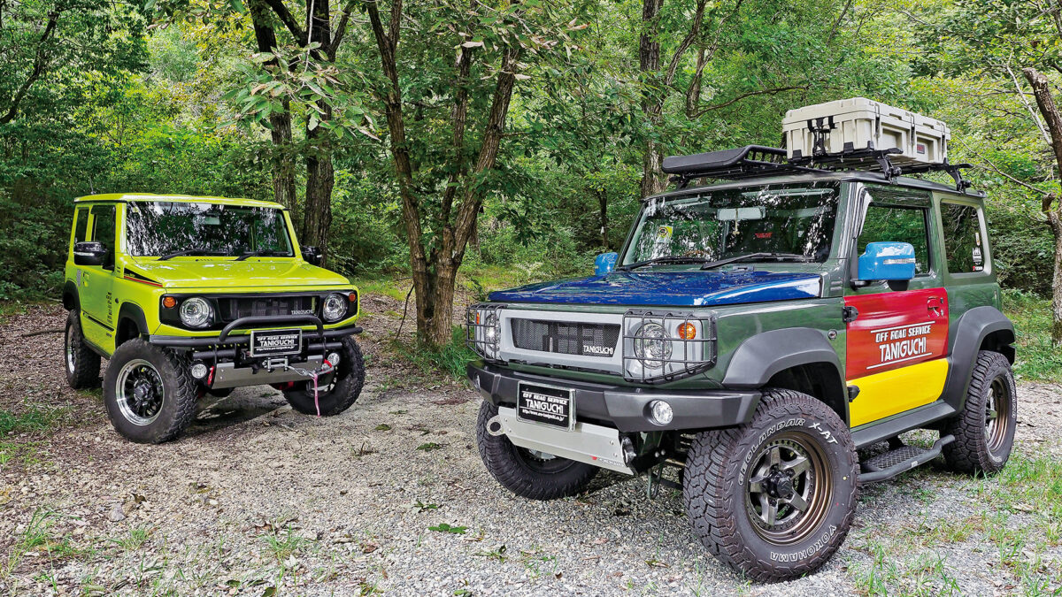 OFFROAD SERVICE TANIGUCHI】刷新されたタニグチJB74はレベルの高い