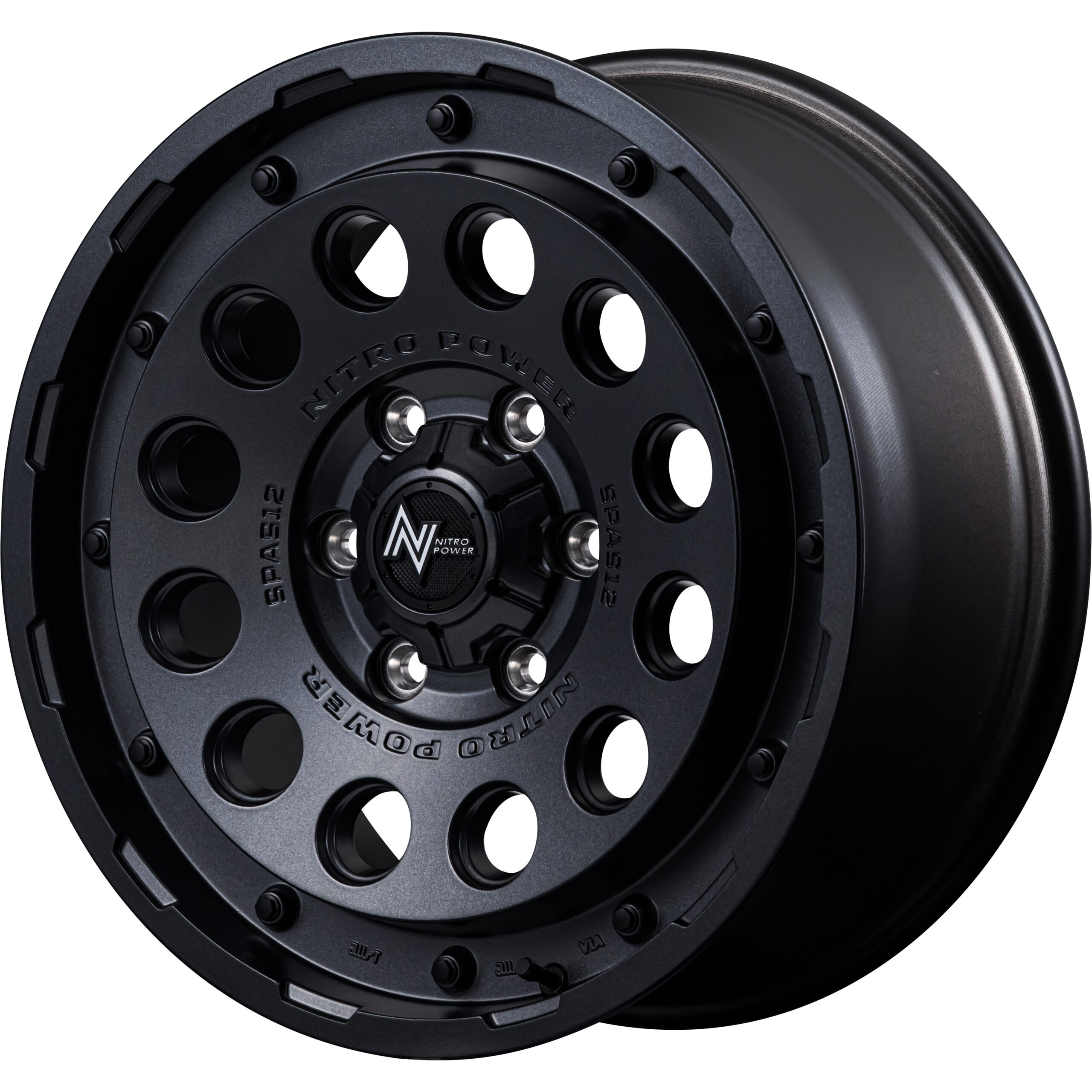 MIDホイール by マルカサービス】12ホールから構成されたデザインで