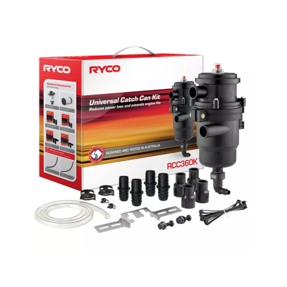 Ryco Catch Can Kit Toyota FJ Cruiser All Models 2006-20 Petrol and