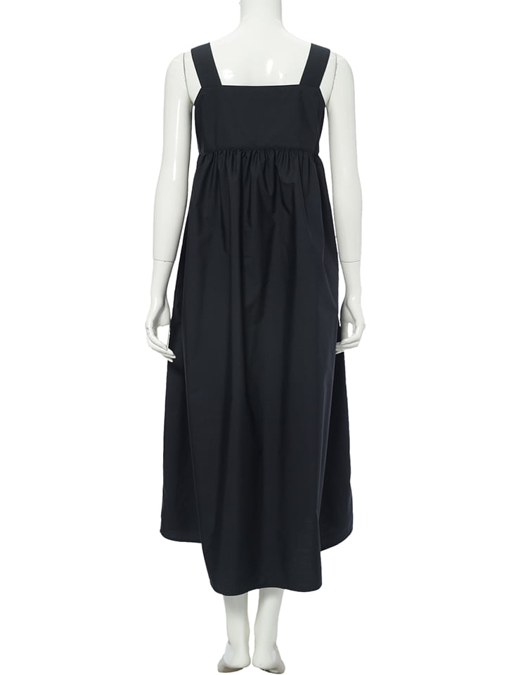 Edit Sheen エプロンロングワンピース | 人気レディースファッション