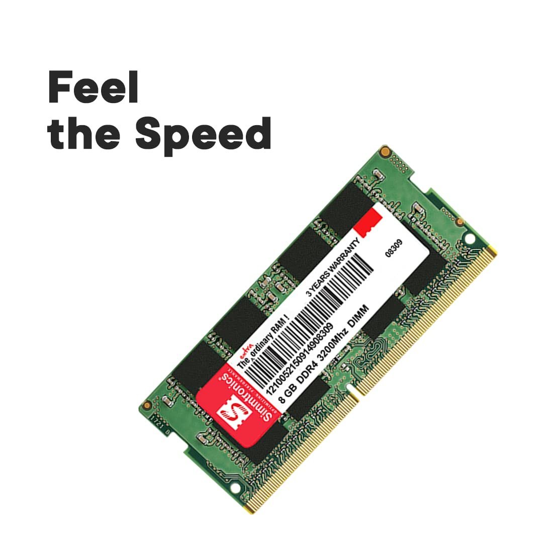 Laptop Ram Simmtronics DDR4 8GB 3200Mhz at ₹ 2540/piece | DDR4