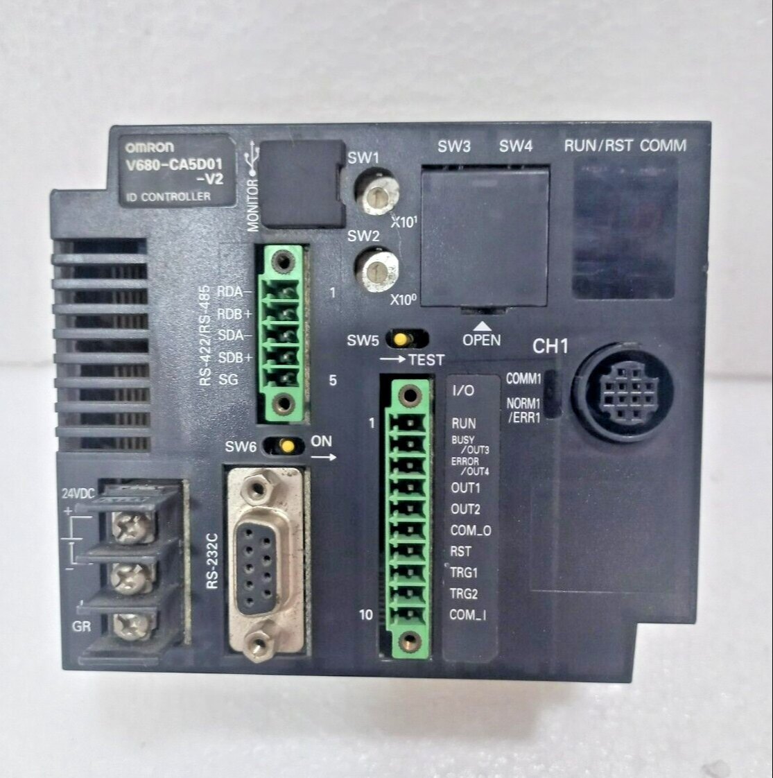 Omron V680-CA5D01-V2 ID Controller 24VDC 0.8A at ₹ 10695.22/piece