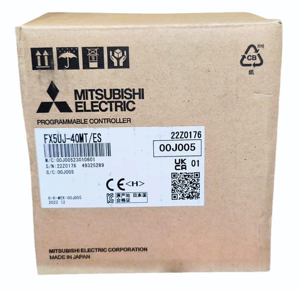 Mitsubishi FX5UJ-40MT/ES PLC, MELSEC iQ-F Series, Transistor at