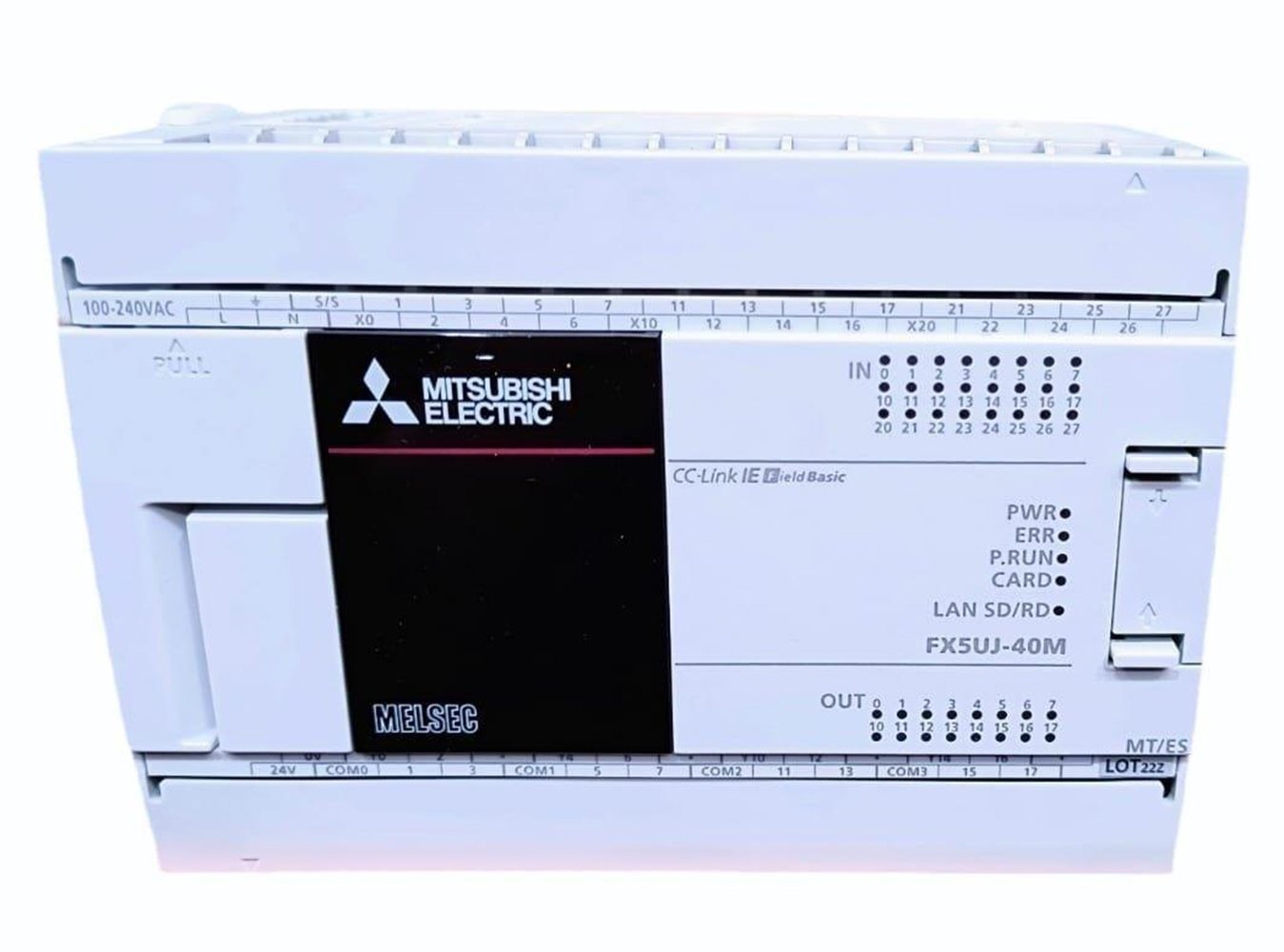 Mitsubishi FX5UJ-40MT/ES PLC, MELSEC iQ-F Series, Transistor at