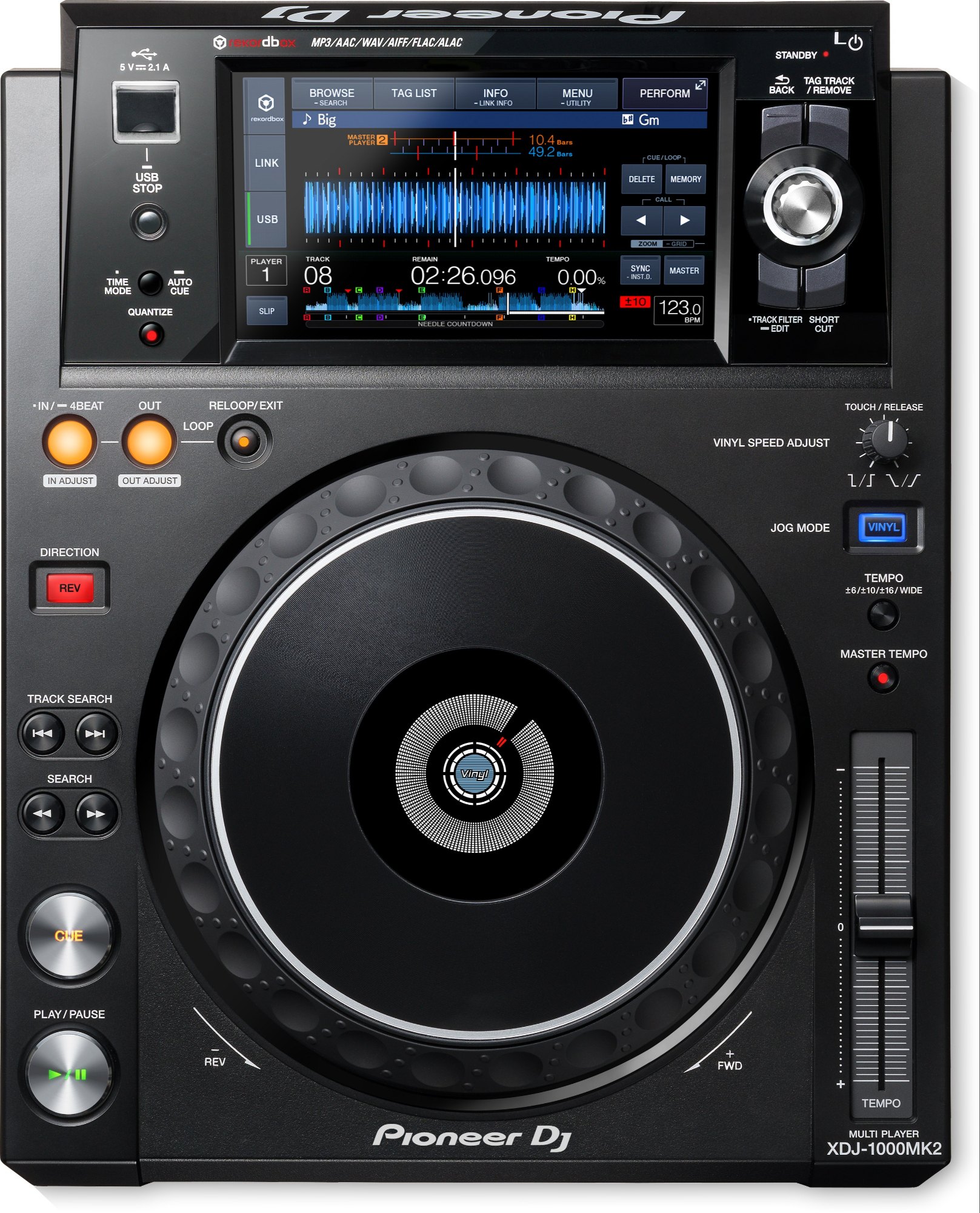 Pioneer XDJ-1000MK2 DJ Player, 3.7 kg at ₹ 95800 in Kolkata | ID