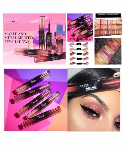 Mix Huda Beauty Matte & Metal Melted Shadows Pack Of 5PC, Liquid