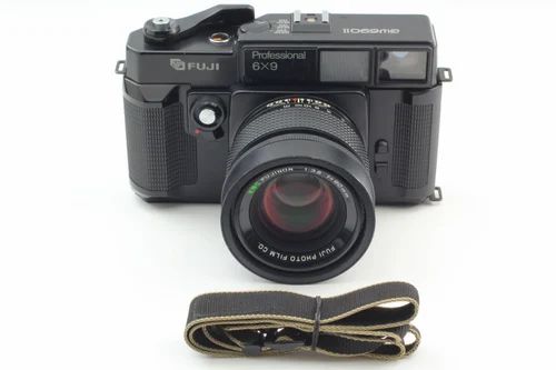 Black Fuji Fujifilm GW690 II Pro EBC Fujinon 90mm f/3.5 6x9 JAPAN