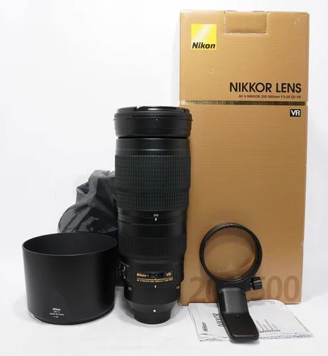 Nikon AF-S NIKKOR 200-500mm F5.6E ED VR box, E Mount at ₹ 53455