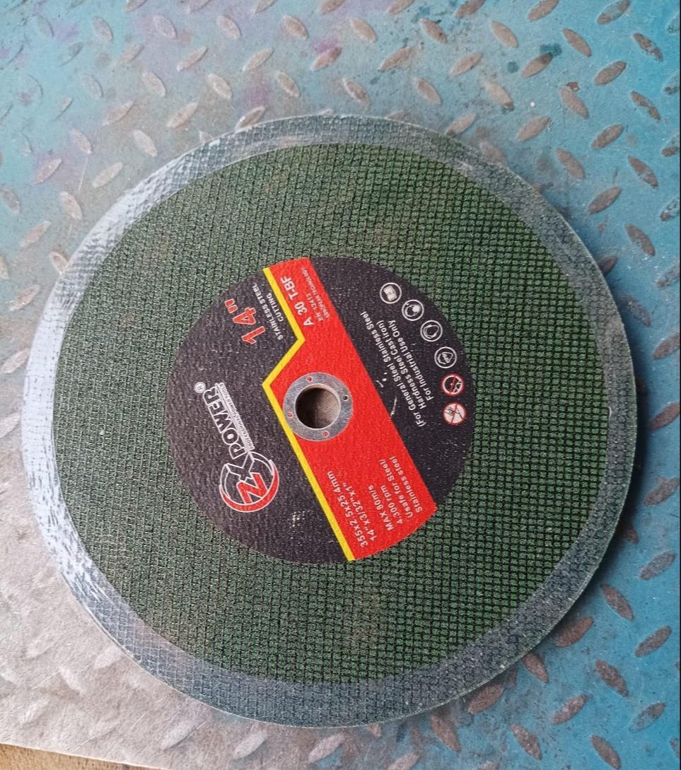 ZX Power Stainless Steel Cutting Wheel, 14 inch at ₹ 100/piece in