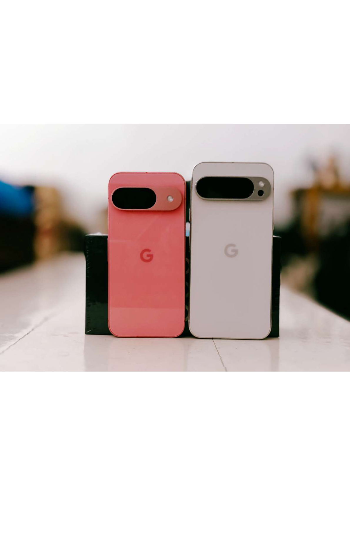 blk white Google Pixel 9 Pro XL (Porcelain, 128 GB) (16 GB RAM) at