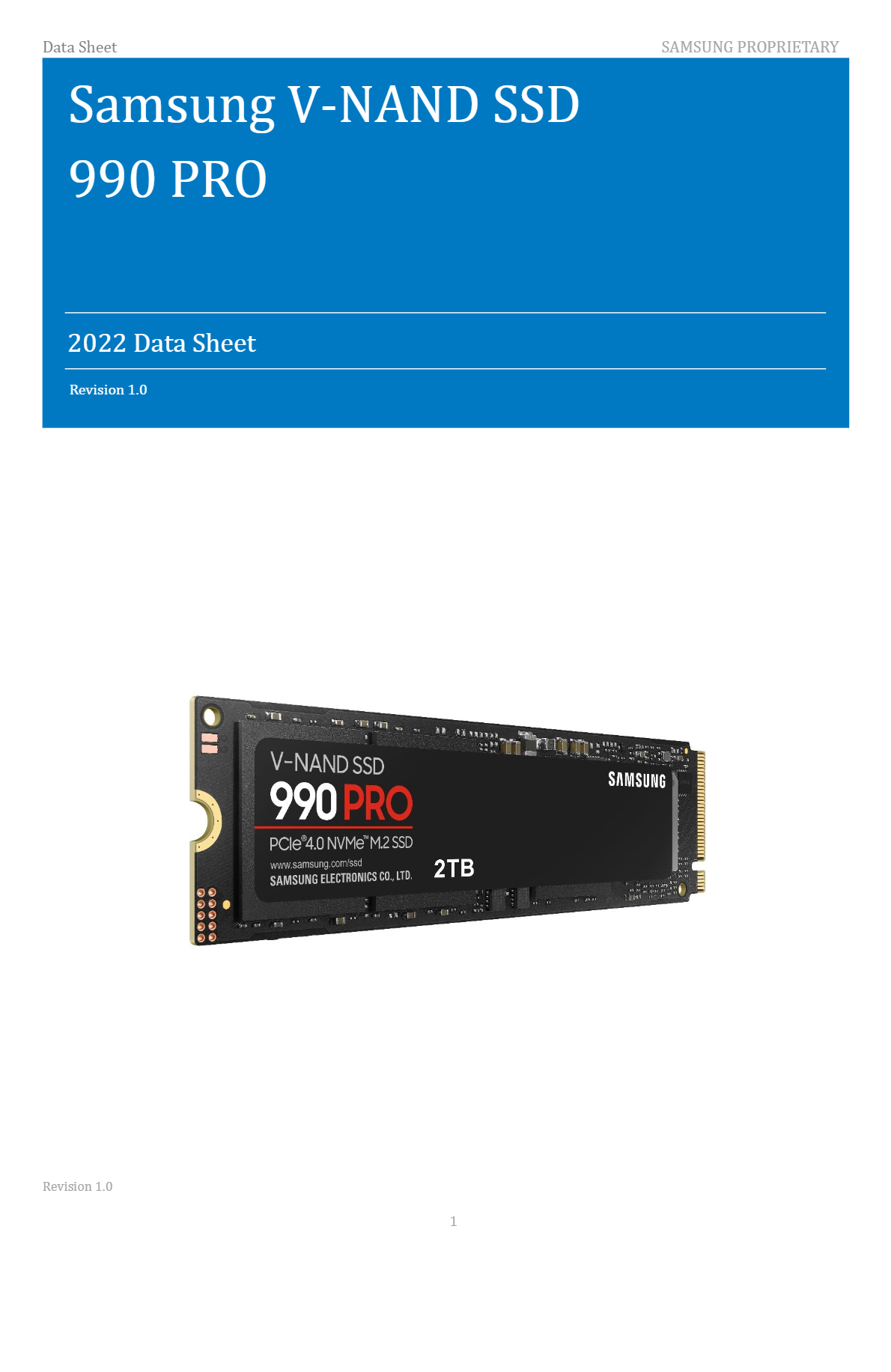 2TB Samsung 990 Pro MZ V9P2T0BW SSD at ₹ 17200 | Nehru Place