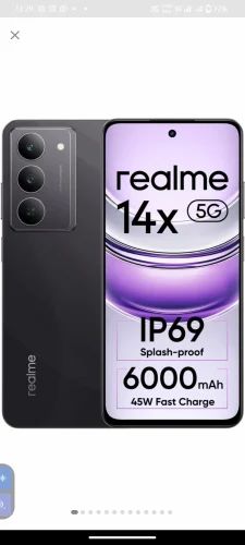 REALME 14X Crystal Black(6GB/128GB) at ₹ 14998/piece | Realme