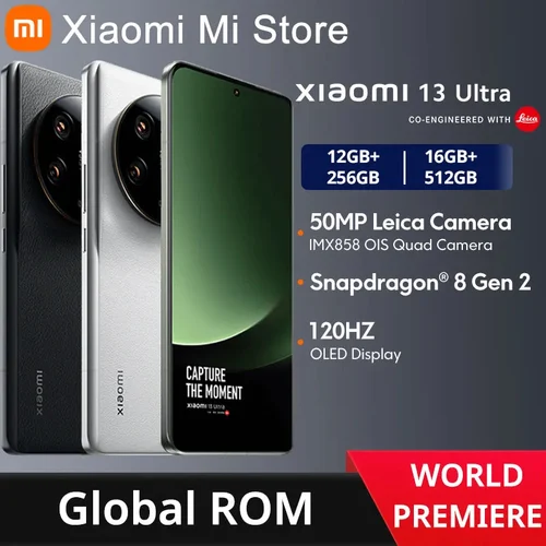 Global ROM Xiaomi 13 Ultra 256GB/512GB Snapdragon 8 Gen 2 Octa