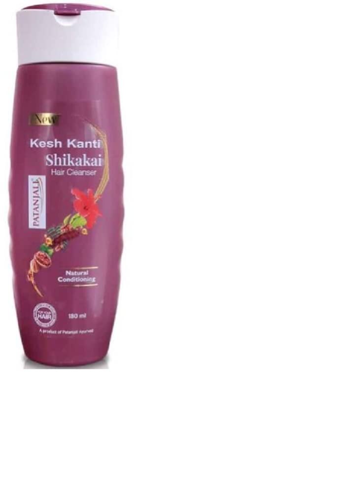 Patanjali Kesh Kanti Shikakai Shampoo 180 Ml - Pack Of 1 at