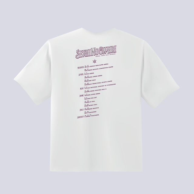 Tシャツ（ホワイト）| ARENA TOUR 2024 ｢深海｣ | SEKAI NO OWARI