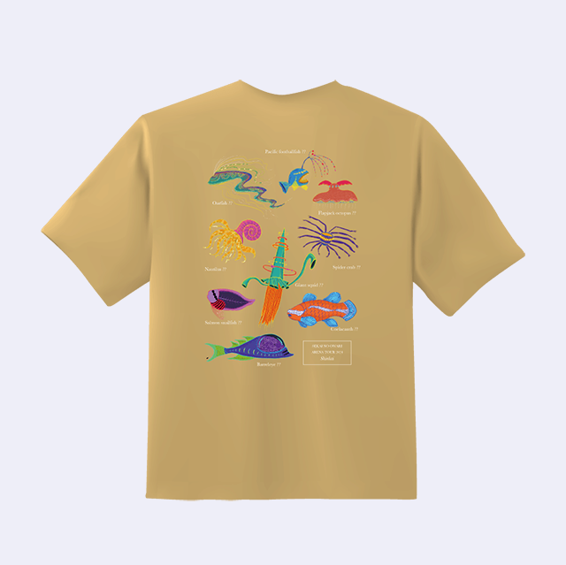 Tシャツ（サンド）| ARENA TOUR 2024 ｢深海｣ | SEKAI NO OWARI