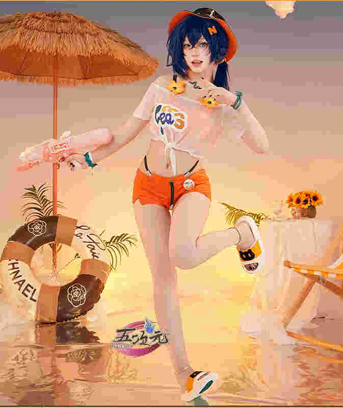 三分妄想 ゼンレスゾーンゼロ コスプレ 繩匠鈴 リン 女主人公 ウィッグ