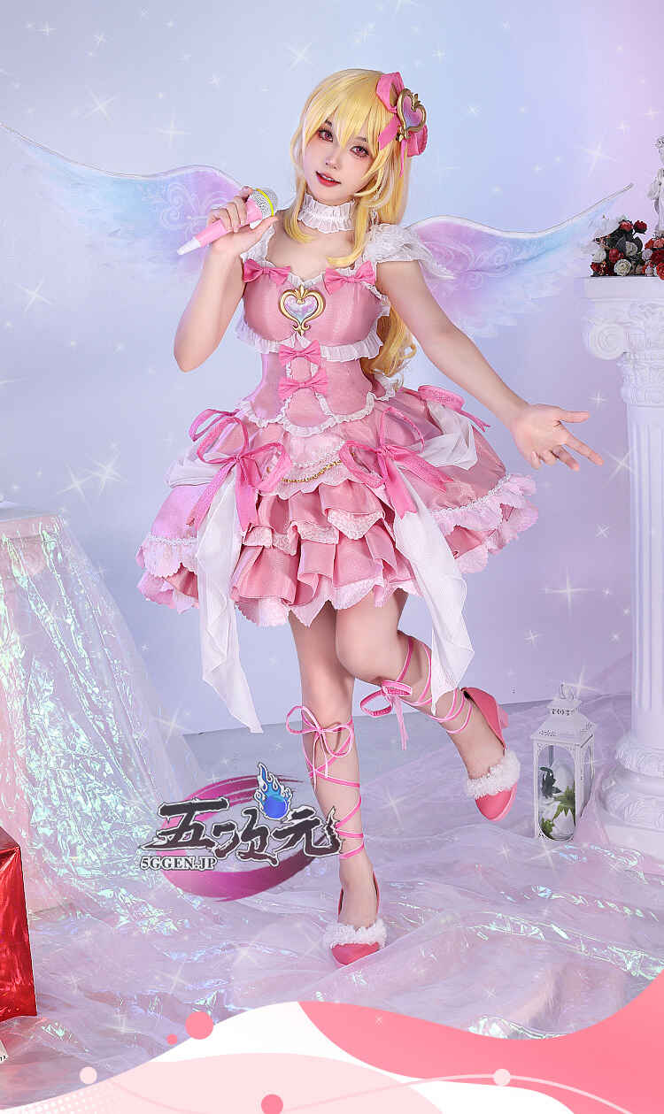 三分妄想 アイカツ！アイドルカツドウ！ コスプレ 星宮いちご ウィッグ