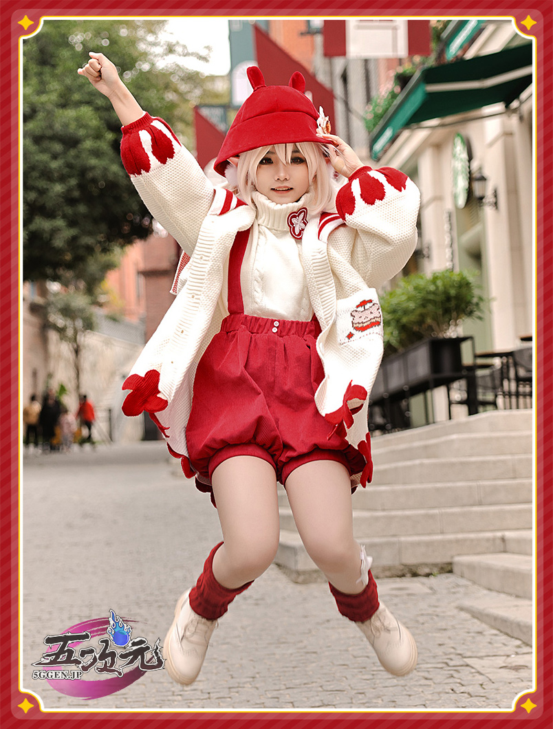 三分妄想 原神 コスプレ クレー 冬至 衣装