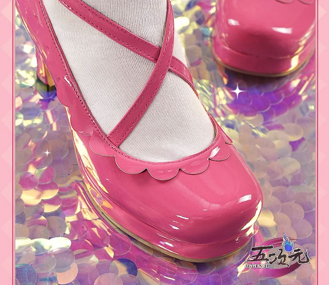 三分妄想 アイカツ！アイドルカツドウ！ コスプレ 星宮いちご 靴