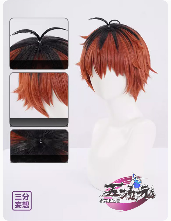 三分妄想 葬送のフリーレン コスプレ シュタルク ウィッグ