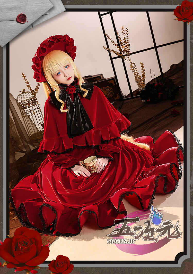 三分妄想 ローゼンメイデン コスプレ 真紅 しんく 衣装