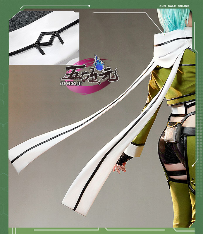 三分妄想 ソードアート・オンライン GGO コスプレ シノン 朝田詩乃 衣装