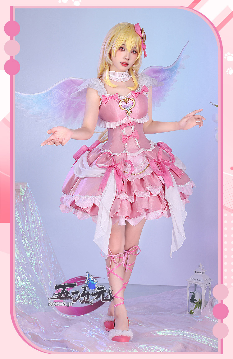 三分妄想 アイカツ！アイドルカツドウ！ コスプレ 星宮いちご 極光の