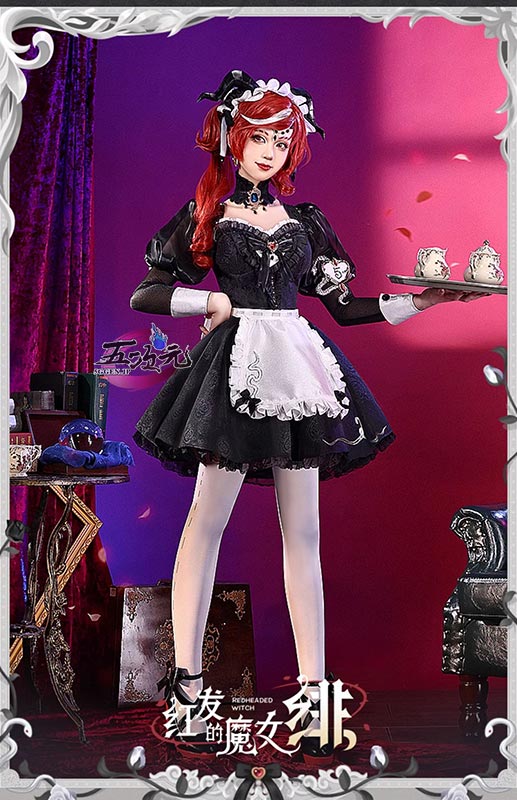 三分妄想 第五人格 コスプレ 祭司SSR衣装 スカーレット コスチューム