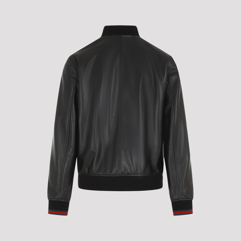 Leather Bomber Jacket – On Sale Now with Up to 18% Off | Discover
