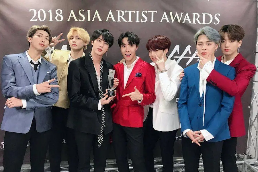 BTS Wins Daesang For Artists At 2018 Asia Artist Awards | Soompi