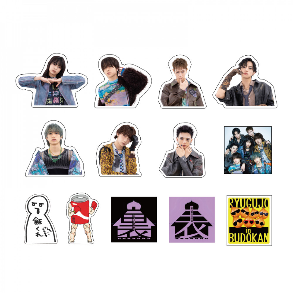 裏島 Sticker Set | 龍宮城 OFFICIAL SHOP｜龍宮城 公式グッズ通販サイト