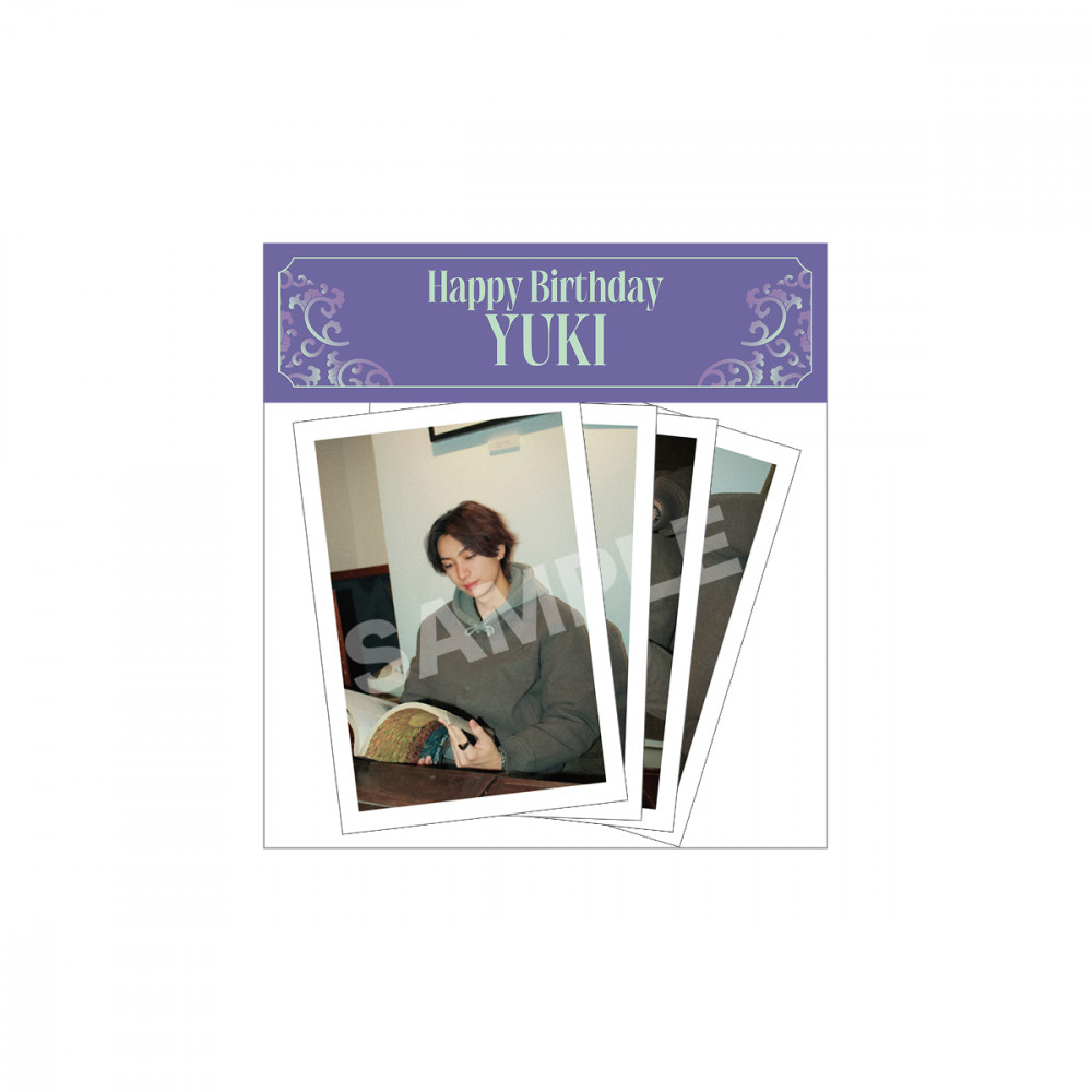 冨田侑暉 Birthday Sticker Set 2025 | 龍宮城 OFFICIAL SHOP｜龍宮城
