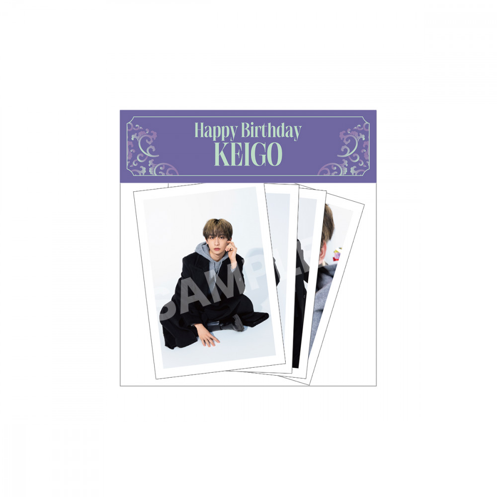 KEIGO Birthday Sticker Set 2025 | 龍宮城 OFFICIAL SHOP｜龍宮城