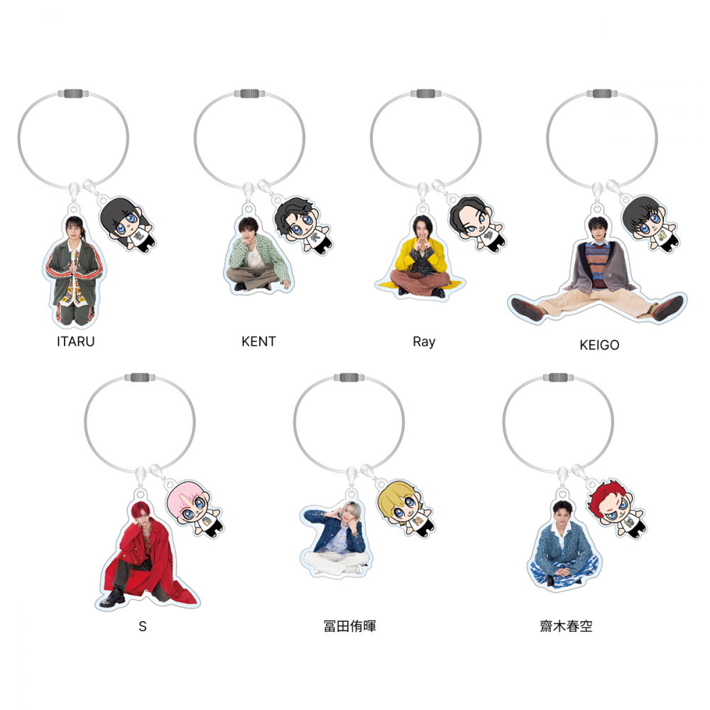 龍TUBE アクリルキーホルダー | 龍宮城 OFFICIAL SHOP｜龍宮城 公式