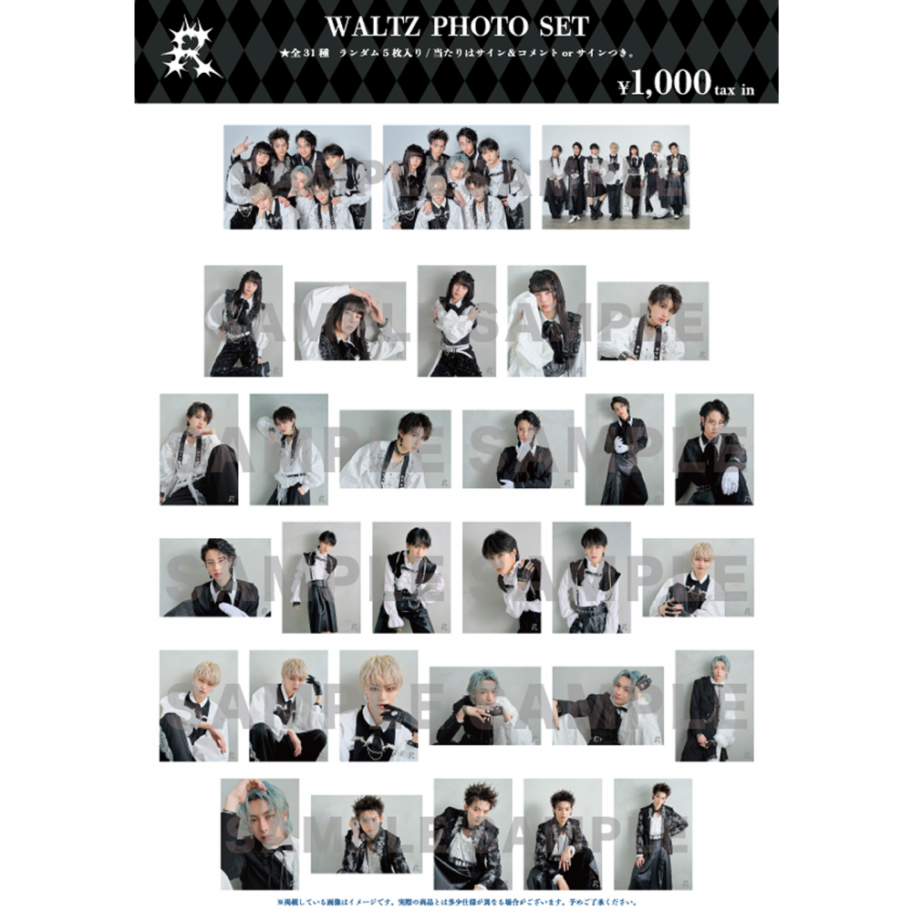 WALTZ PHOTO SET | 龍宮城 OFFICIAL SHOP｜龍宮城 公式グッズ通販サイト