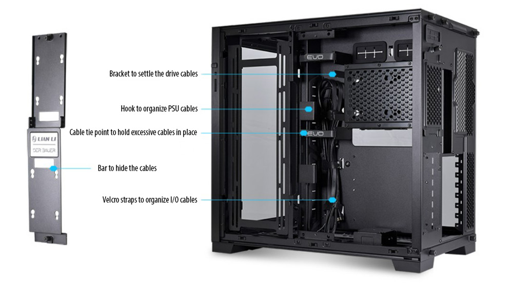 Lian Li O11 Dynamic EVO Tempered Glass ATX Mid-Tower Computer Case