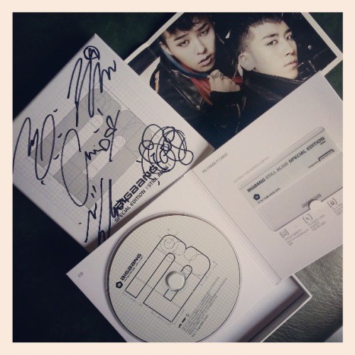 Shimmerjjang — Signed BIGBANG Special Edition: Still ALive Album
