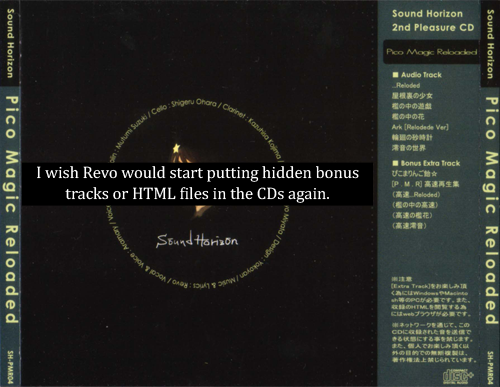 Sound Horizon Confessions