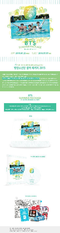 BTS — BTS SUMMER PACKAGE in KOTA KINABALU 2015 INCLUDES: