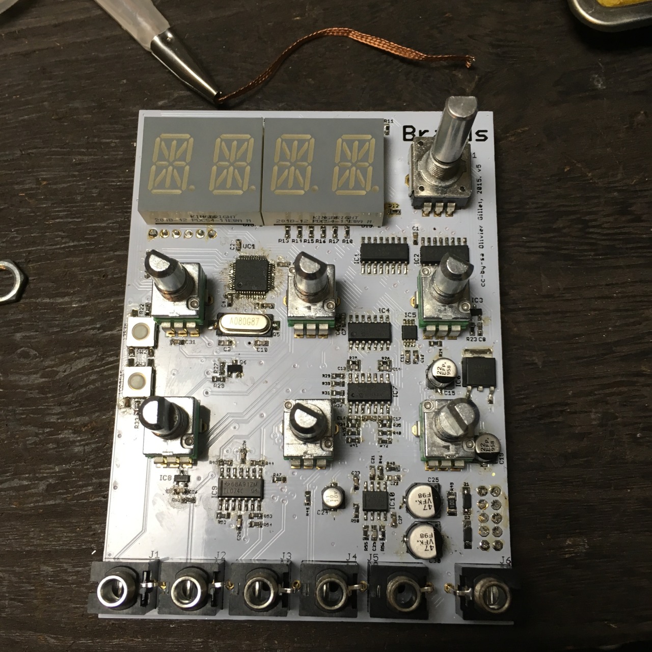 めそめそなたんぶらー — Mutable Instruments BraidsをDIYする