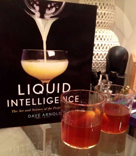 Cliff's Old Fashioned One of our favorite bartenders, Dave Arnold