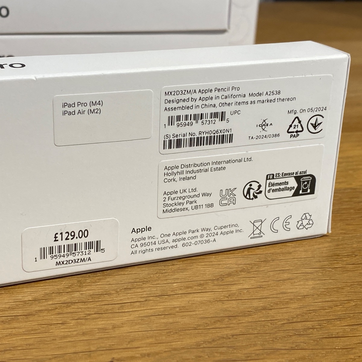 Apple Pencil Pro iPad 13