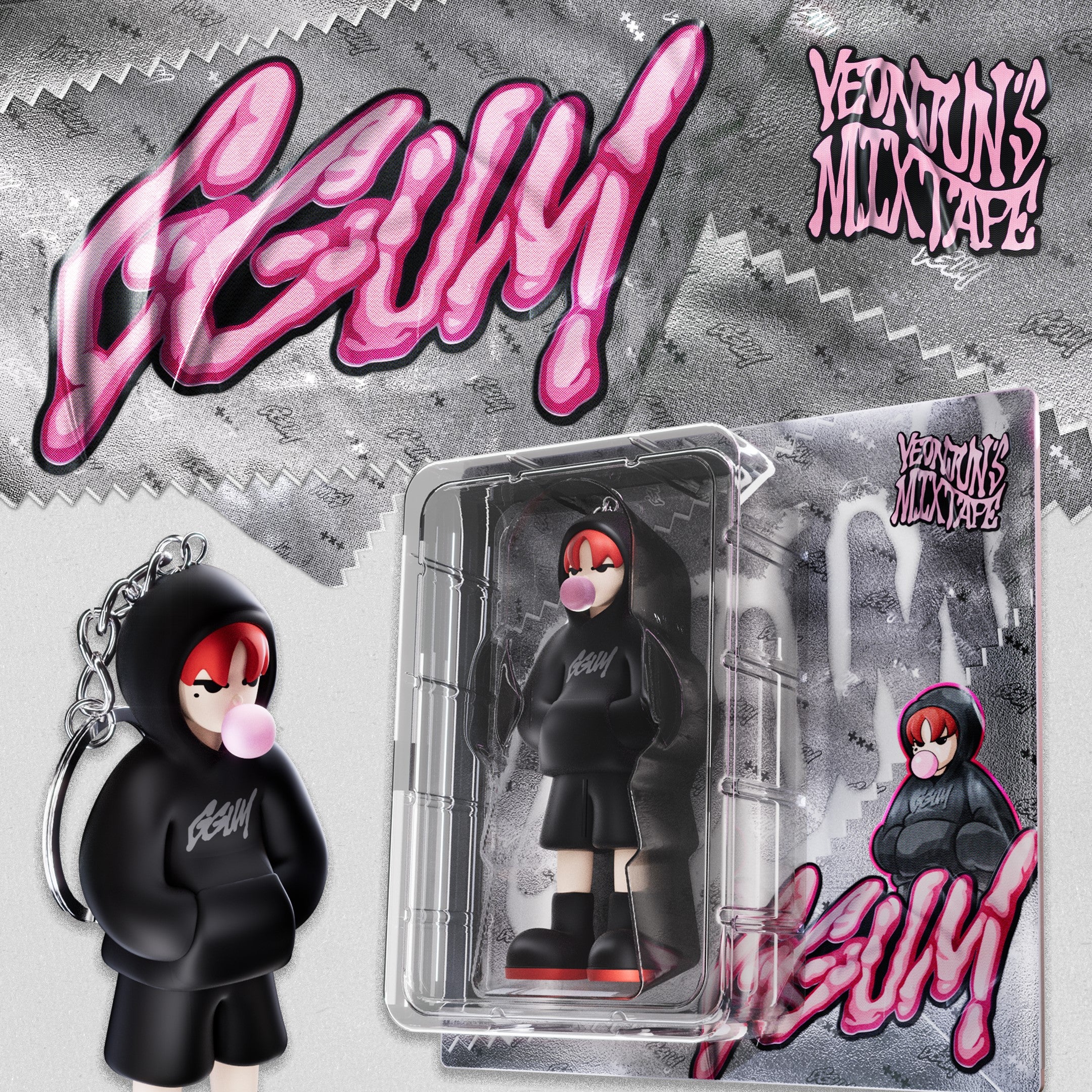 未開封 TXTヨンジュン GGUM ミクテ mixtape CD フィギュア 未開封 TXT