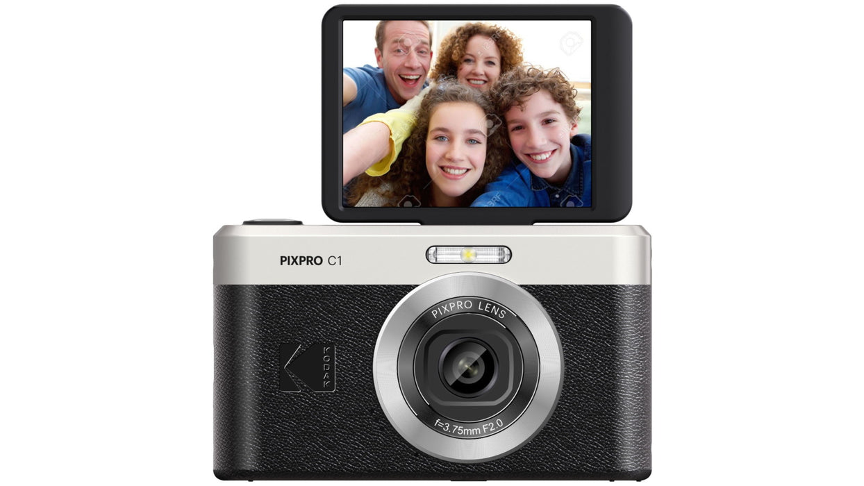 KODAK PIXPRO C1 Digital Camera (Brown) - 4x Digital Zoom, 13MP