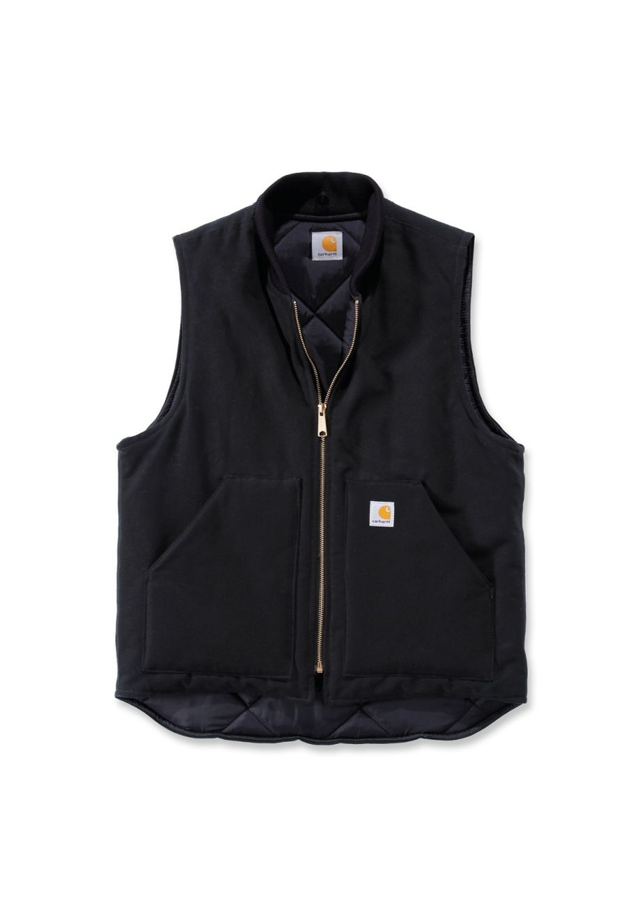 Carhartt V01 Duck Vest Arctic Quilt Lined V1 - Black