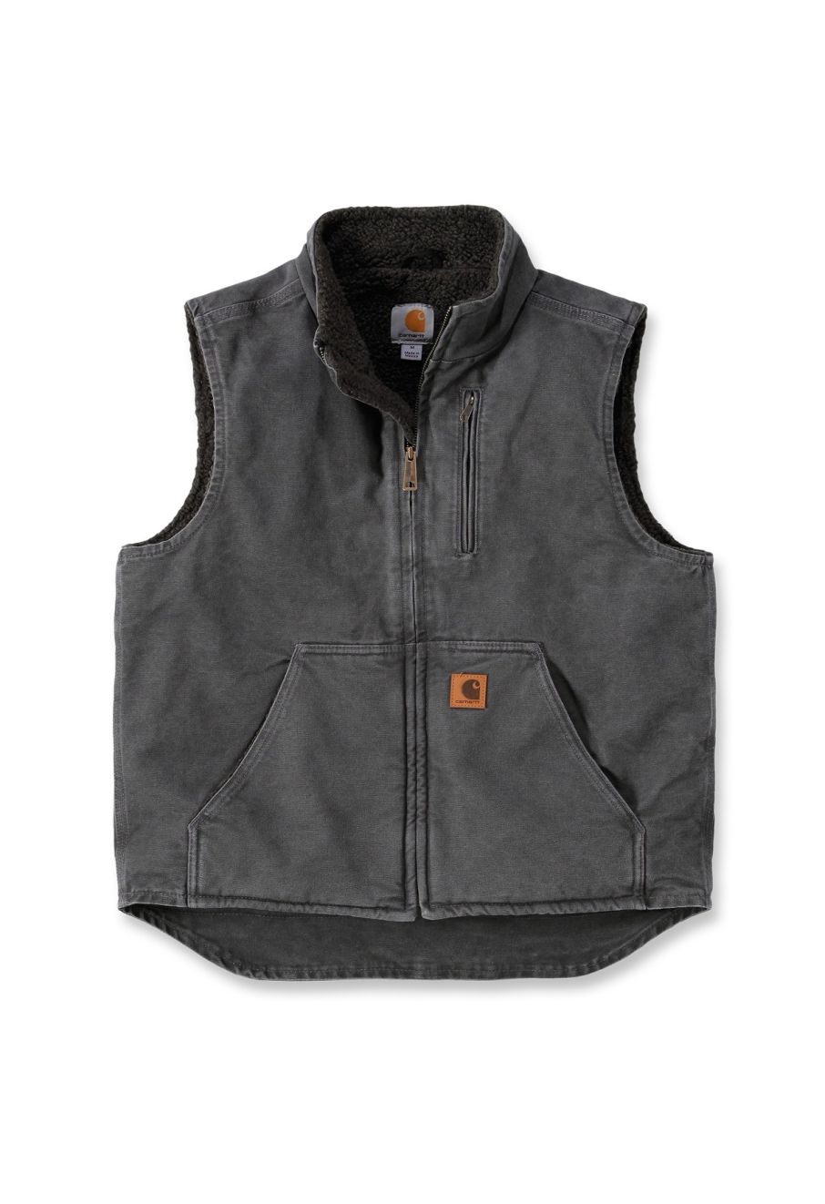 Carhartt V33 Sale: Mock Neck Vest - Gravel
